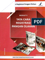 Booklet 3 Tata Cara Registrasi Pangan Olahan