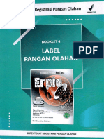 Booklet 4 Label Pangan Olahan