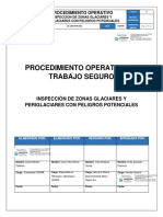 18-100-POTS-002 Inspección de Zonas Glaciares y Periglaciares Con Peligros Potenciales