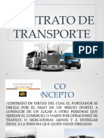 Contrato de Transporte