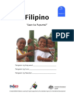 Filipino 3 DLP 4 - Saan Ka Pupunta