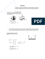 Ejercicios de tensiones y deformaciones