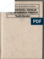 Vasili Davidov - La Enseñanza Escolar y El Desarrollo Psiquico (1988, Editorial Progreso) - Libgen.li
