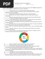 Information Assurance Test