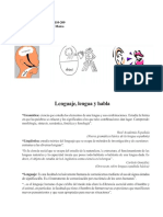 Unida 3 de Lengua Española Básica