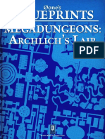 BLU113 Blueprints - Megadungeons - Archlich's Lair (OEF) (11-2015)