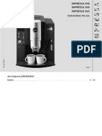 Jura Impressa E60 E65 User Manual