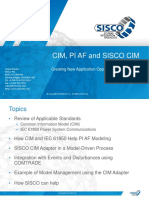 CIM, PI AF and SISCO CIM Adapter General Intro With Profiling Information