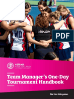 Team Manager's One-Day Tournament Handbook