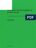 Green Book, Methods For The Determination of Possible Damage, CPR 16E