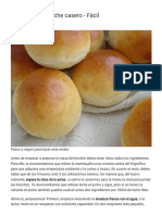 Cómo Hacer Brioche Casero - Fácil