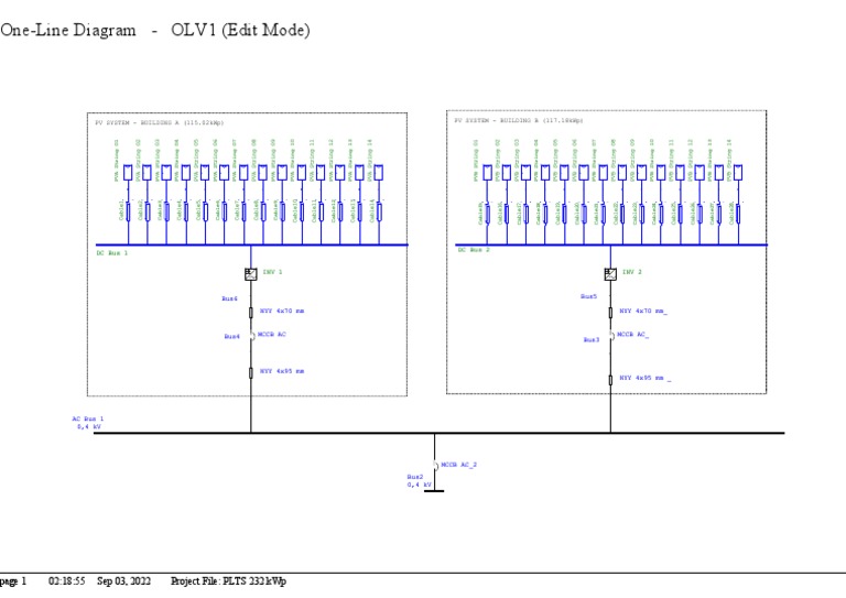 One-Line Diagram for PV Systems | PDF | Physical Quantities | Electronics