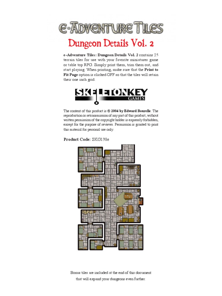 D&amp;D 3e - Tiles - Eadventure Tiles - Dungeon Details Vol 2 | Download ...