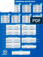 Calendario Mundial Qatar 2022