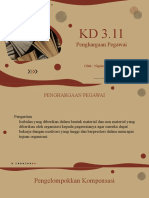 Materi PENGHARGAAN PEGAWAI