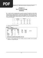 Chapter 06 Design and Analysis of Experiments Solutions Manual