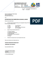 Surat Mesyuarat PSS Induk Kali 1 13 Jun 2022