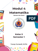 Modul 4. Barisan Dan Deret