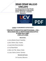 PEI Escuela Internacional de Post Grado Programa de Maestría