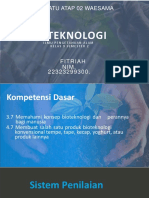 Media Pembelajaran Bioteknologi