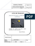 Guía Toma de decisiones y resolución de problemas