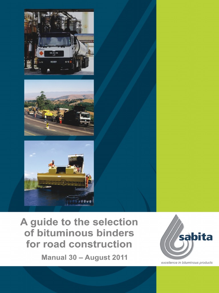 Bituminous Binders Selection Guide | PDF | Asphalt | Road Surface
