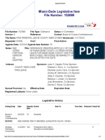 Legislative History and Memo - Miami-Dade County Paid Parental Leave Ordinance 