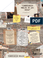 Presentación Proyecto de Investigación Collage Recortes Papel Blanco