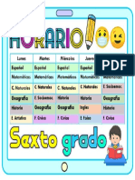 6º Grado - Primaria Lázaro Cárdenas