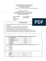 Soal Al-Qur - An Hadits Xii Pas Gasal 22 - 23