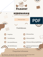 KEBENARAN FILSAFAT