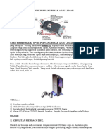 Cara Memperbaiki Optik PS2 Yang Rusak Atau Lemah