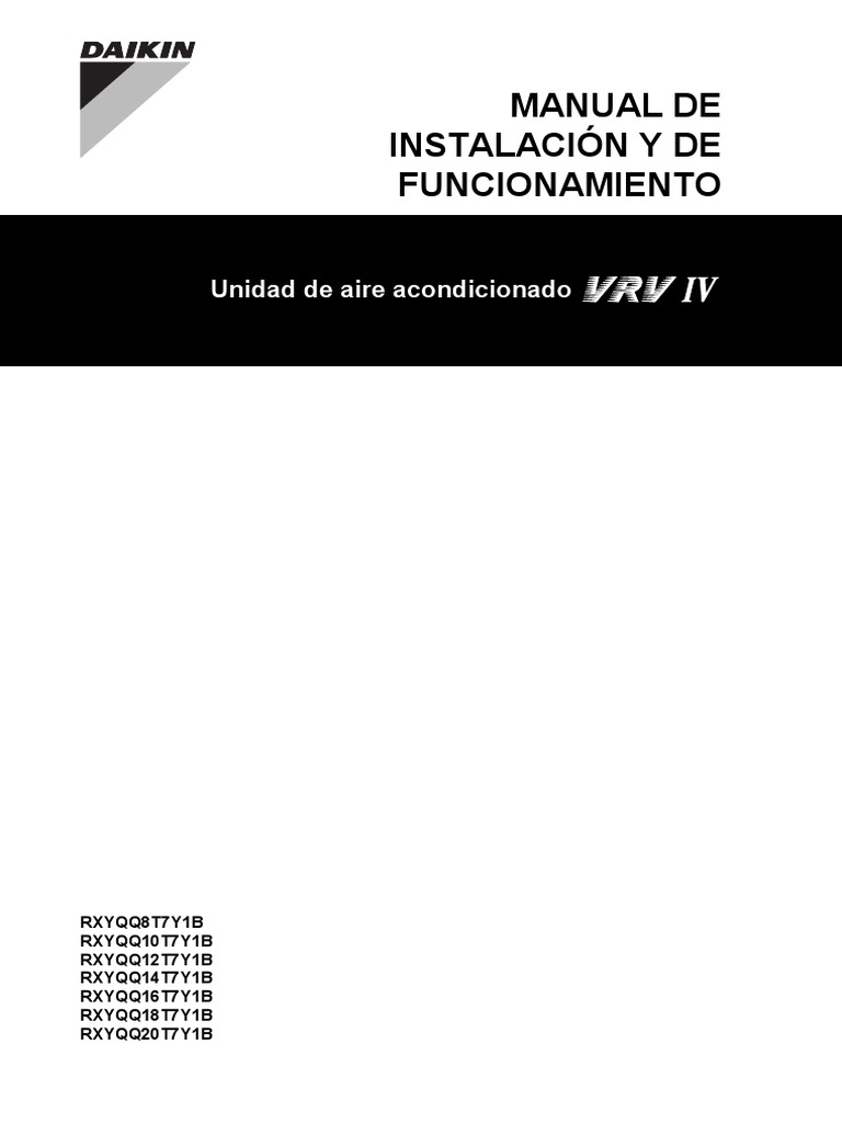 Rxyqq t iom 4pes345099 2 installation manuals spanish pdf
