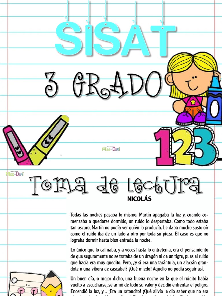 SISAT 3 GRADO PDF