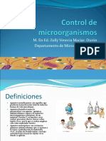 CONTROL DE MICROORGANISMOS