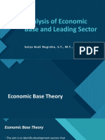 #9 & 10 - Analysis of Economic Base and Leading Sector