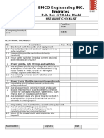 Hse Audit Checklist Safety Compress