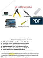 Tool Set For Electronics Lab