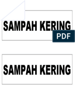 Label T.sampah