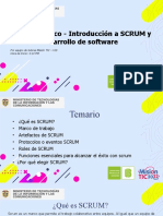 Taller Tem Tico - Introducci N A SCRUM y Roles Del Desarrollo de Software