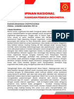 Edaran Pimpinan Nasional - Kongres Fppi Vii