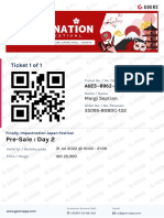 (Event Ticket) Pre-Sale - Day 2 - Finally, Impactnation Japan Festival - 1 35095-808DC-133
