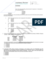 FAR05 - Practice Problems July - August