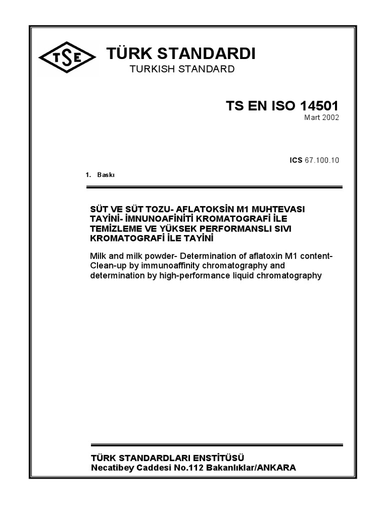 TS en Iso 14501 Cam Elyaf Takvi̇yeli̇ Çi̇mentolarin (CTÇ) Fabri̇ka ...