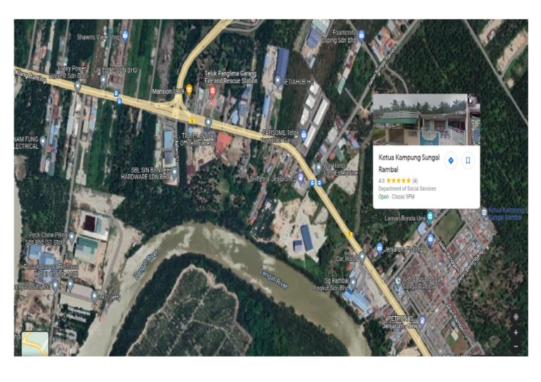 Peta Sg. Rambai | PDF