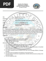 Barangay Team Building Activity Design | PDF | Career & Growth | Wellness