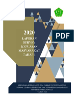 Laporan Survey Kepuasan Masyarakat RSJD Tahap 1 TH 2020