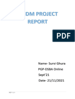 SMDM Project Report-Survi Ghura