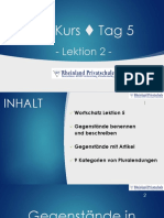 A1 Kurs Tag 5: - Lektion 2