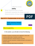 Lecture 4 - Soil Permeability